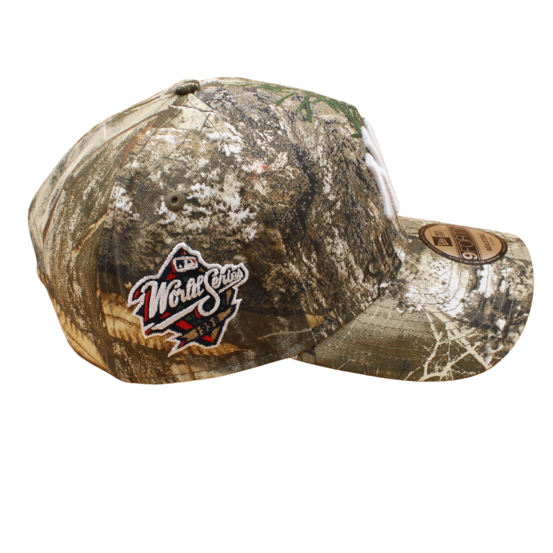 New Era - 9FORTY A-Frame Cap - New York Yankees - WS 98 - Real Tree - Headz Up 