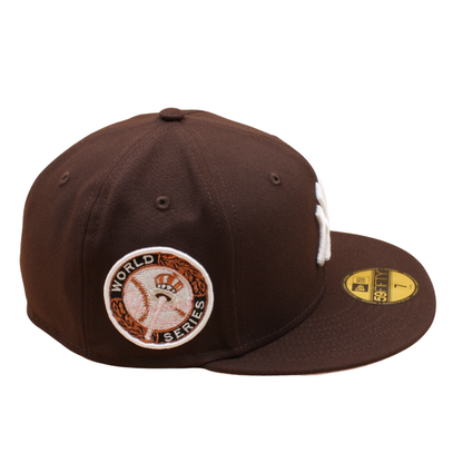 New Era - 59FIFTY Fitted Cap - New York Yankees - 1949 World Series - Burnt Wood/Pink UV