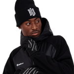 BLS - Classic 3D Beanie - Black/White - Headz Up 