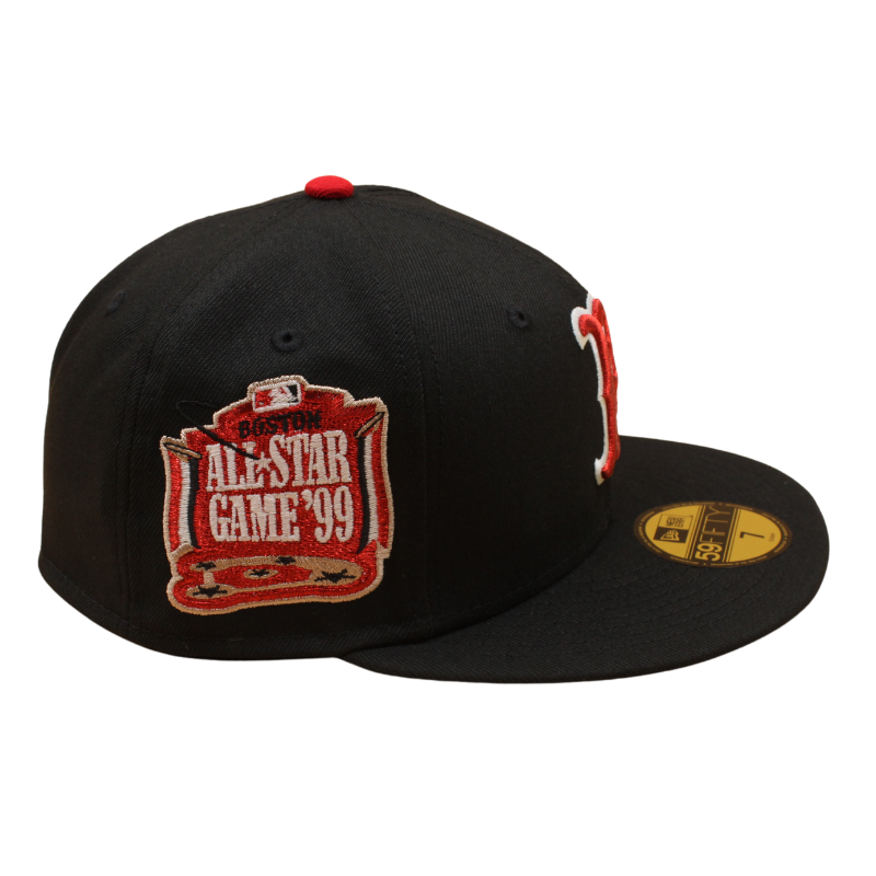New Era - 59FIFTY Fitted -  Boston Red Sox - 1999 All Star Game - Black/Red UV - Headz Up 