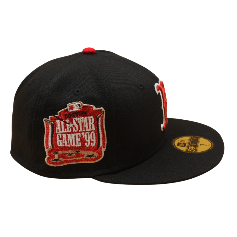 New Era - 59FIFTY Fitted -  Boston Red Sox - 1999 All Star Game - Black/Red UV