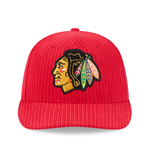 New Era - 59FIFTY Fitted Cap - Chicago Blackhawks - CHENILLE POP - Red - Headz Up 