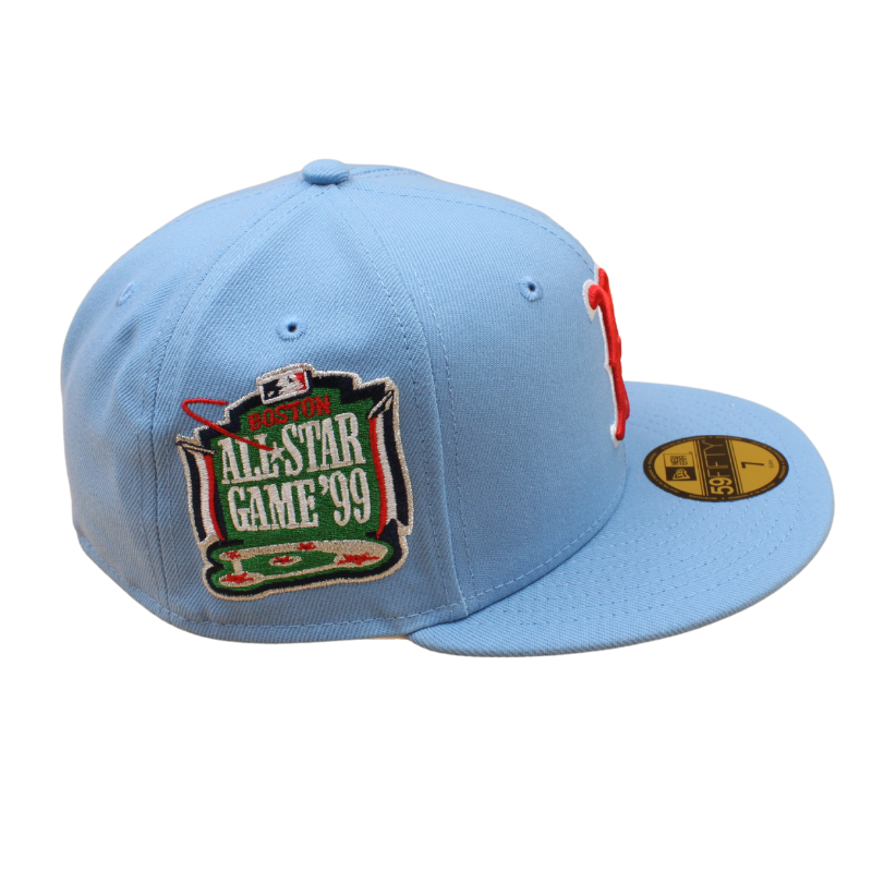 New Era - 59FIFTY Fitted -  Boston Red Sox - 1999 All Star Game - Sky Blue/Grey UV - Headz Up 