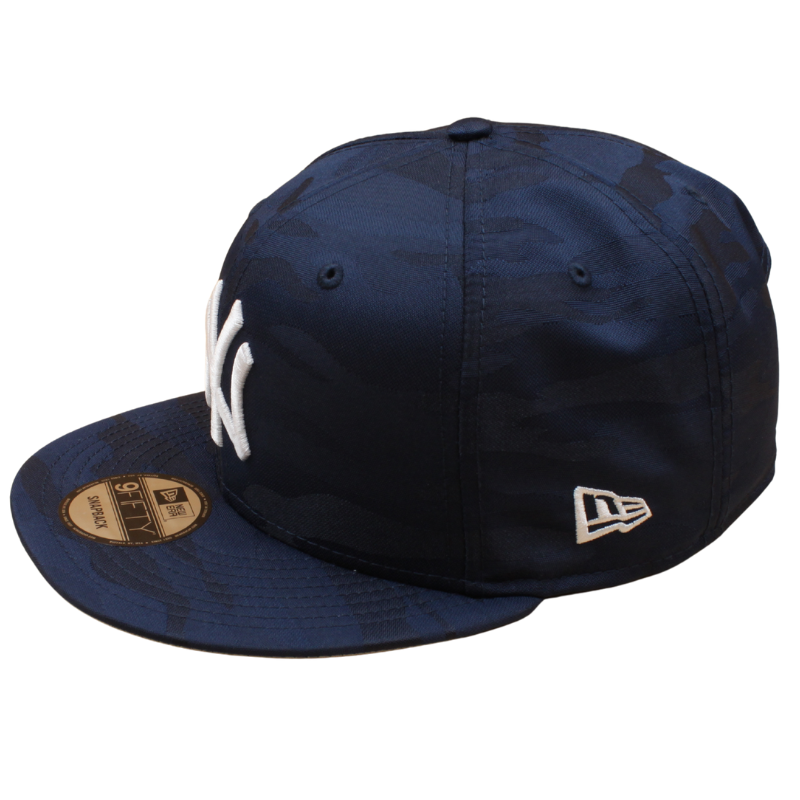 New Era - 9FIFTY Snapback - New York Yankees  - TONAL CAMO - Navy - Headz Up 