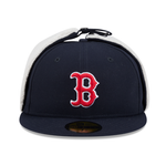 New Era - 59FIFTY Fitted Cap - Boston Red Sox - DOG EAR CLASSIC - Navy - Headz Up 