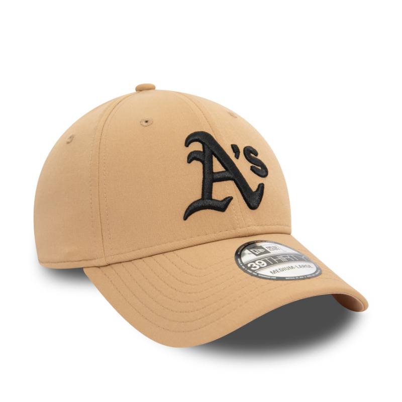 New Era - 39thirty - Stretch Nylon - Oakland Athletics - Light Brown