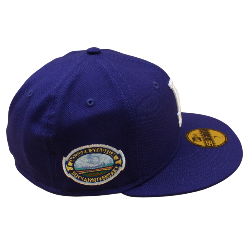 New Era - 59FIFTY - Los Angeles Dodgers - 50th Anniversary Dodger Stadium - Blue/Green UV - Headz Up 