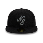 New Era - 59FIFTY Fitted Cap - New Era X Moon Wool - Black - Headz Up 