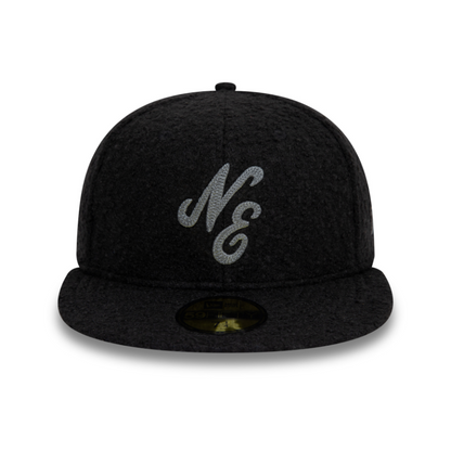 New Era - 59FIFTY Fitted Cap - New Era X Moon Wool - Black