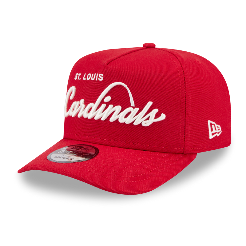 New Era - 9FIFTY A-Frame Snapback - St. Louis Cardinals - LOCAL PLAY - Red - Headz Up 