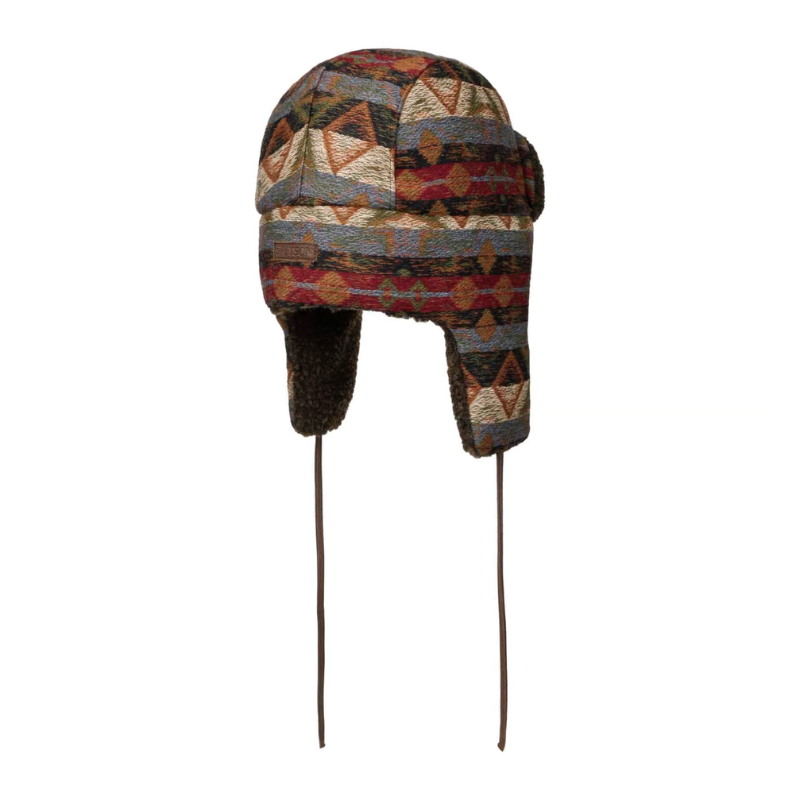 Stetson - Bomber Cap Ethnic Jacquard - Blue/Red - Headz Up 