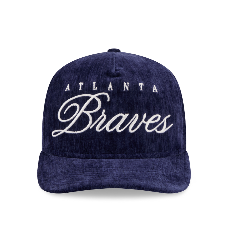 New Era -  19TWENTY - TEAM SCRIPT - Atlanta Braves - Blue - Headz Up 