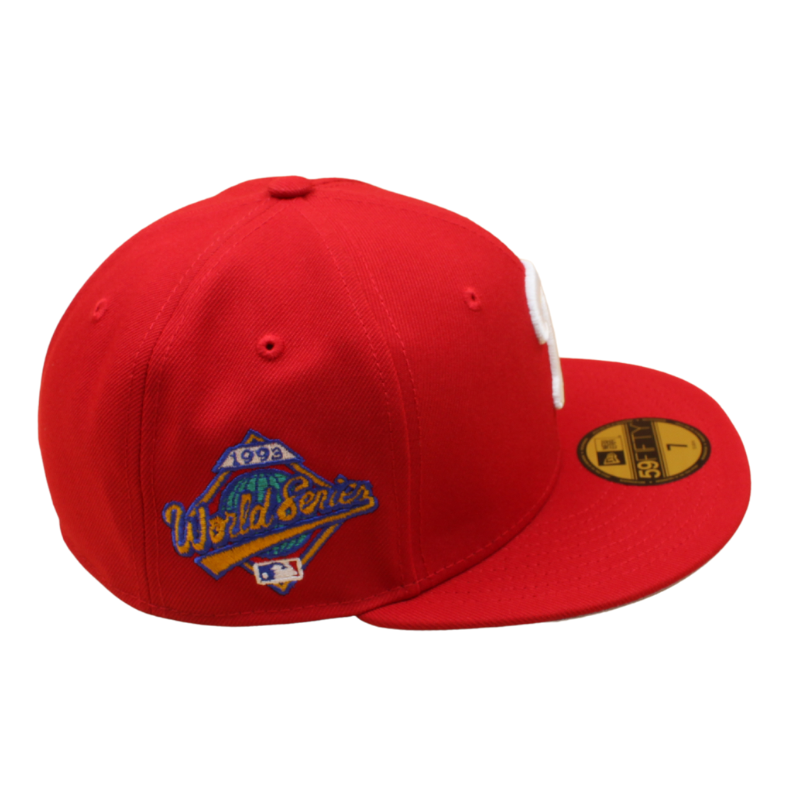 New Era - 59FIFTY - Philadelphia Phillies Cooperstown - World Series 1993 - Scarlet/Grey UV - Headz Up 