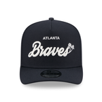 New Era - 9FIFTY A-Frame Snapback - Atlanta Braves - LOCAL PLAY - Navy - Headz Up 