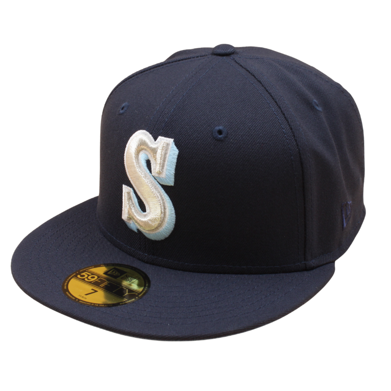 New Era - 59FIFTY - Seattle Mariners - 40th Anniversary - Navy/Grey Light Blue UV - Headz Up 