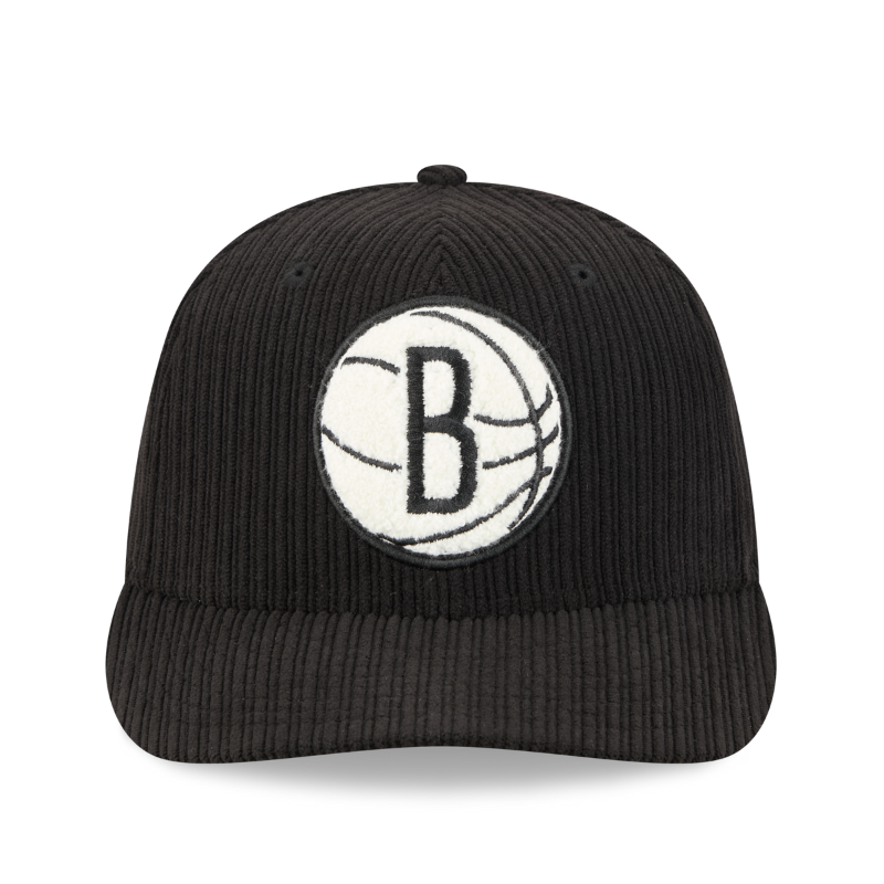 New Era - 59FIFTY Fitted Cap - Brooklyn Nets - CHENILLE POP - Black - Headz Up 