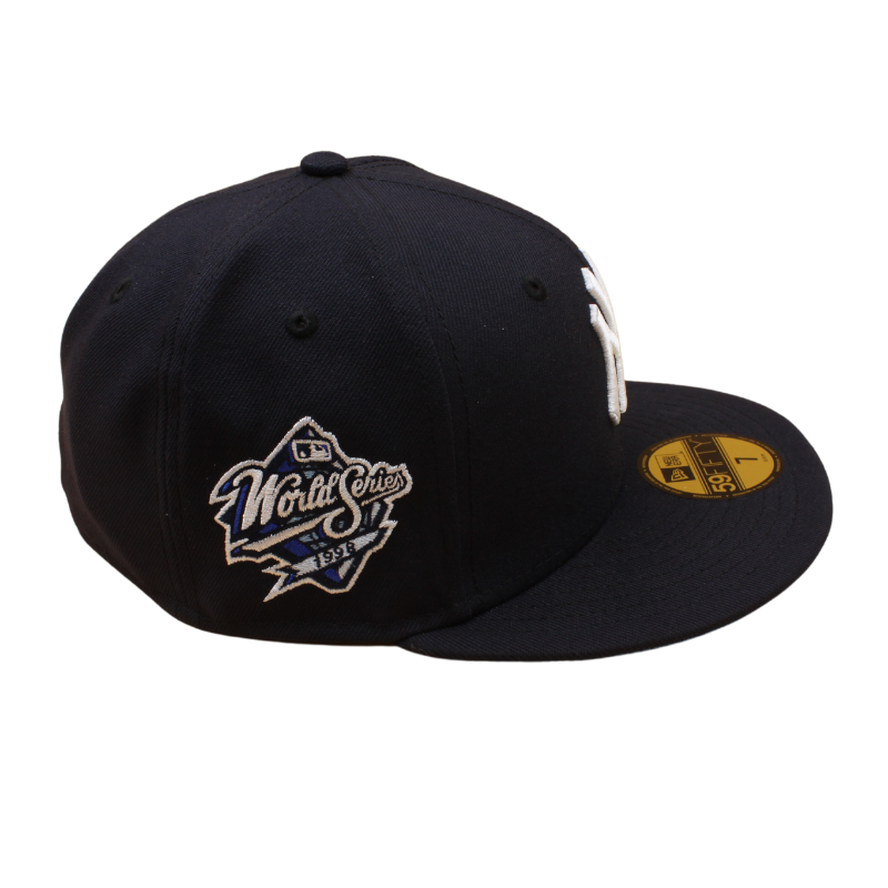 New Era - 59FIFTY Fitted -  New York Yankees Cooperstown - 1998 WS - Navy/Sky Blue UV - Headz Up 
