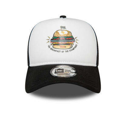 New Era - Food Trucker Cap - Aprilia - Black/White - Headz Up 