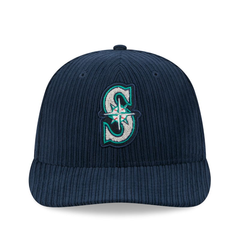New Era - 59FIFTY Fitted Cap - Seattle Mariners - CHENILLE POP - Navy - Headz Up 