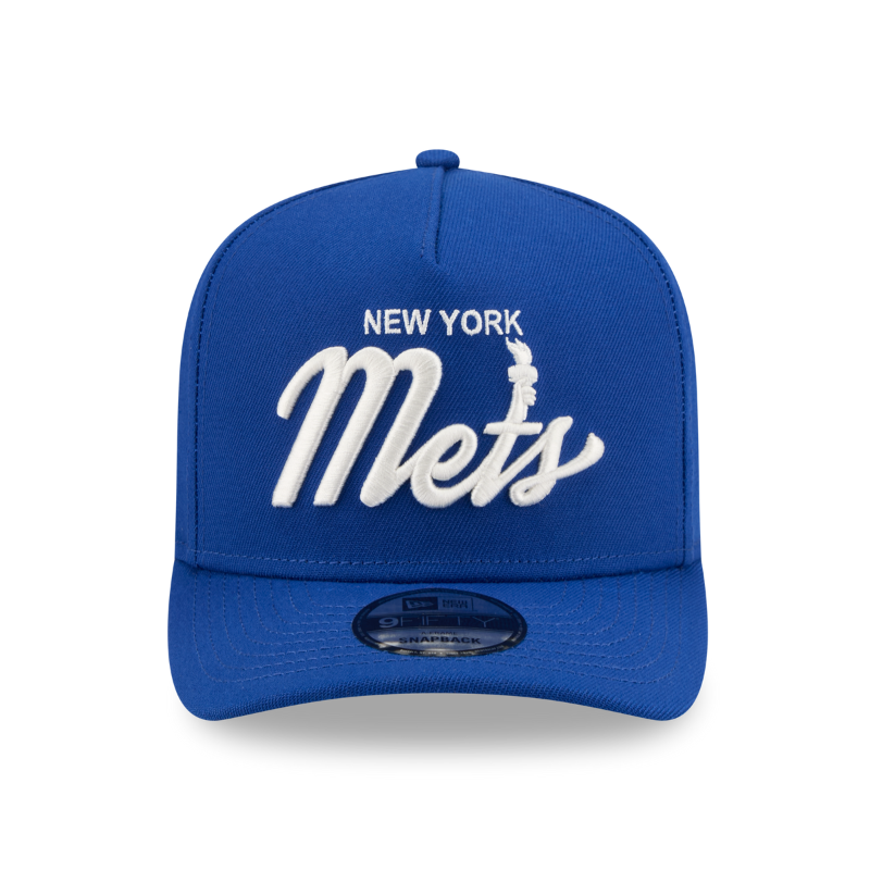 New Era - 9FIFTY A-Frame Snapback - New York Mets - LOCAL PLAY - Blue - Headz Up 