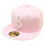 New Era - 59FIFTY - Brooklyn Dodgers Cooperstown - 1955 Anniversary - Pink/Grey UV - Headz Up 