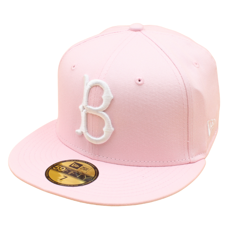 New Era - 59FIFTY - Brooklyn Dodgers Cooperstown - 1955 Anniversary - Pink/Grey UV - Headz Up 