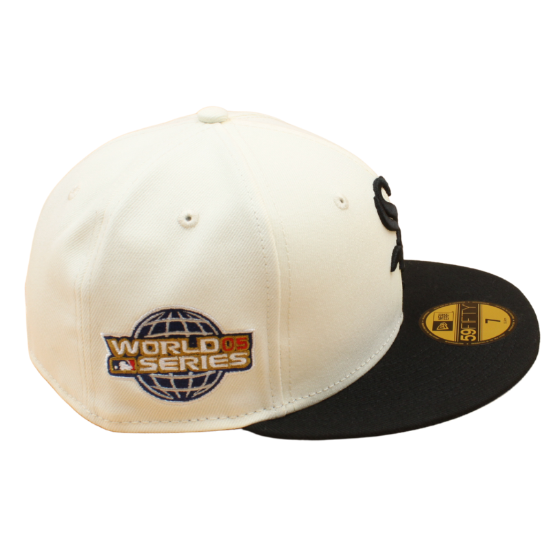 New Era - 59FIFTY Fitted - Chicago White Sox - 2005 WS - Chrome/Black - Headz Up 