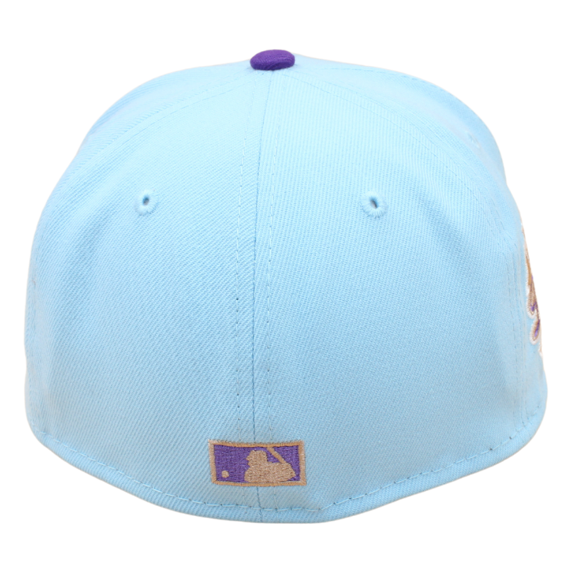 New Era - Los Angeles Dodgers Cooperstown 59Fifty Fitted 60 Years Anniversary - Blue/Camel/Purple - Headz Up 