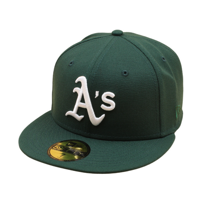 New Era - 59Fifty Fitted Cap - Oakland Athletics - Rickey Henderson - Dark Green