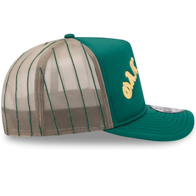 New Era - 9FIFTY A-Frame ARCHED Trucker - Oakland Athletics - OTC - Headz Up 