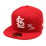 New Era - 59FIFTY Fitted Cap - St. Louis Cardinals - "The Lou" - Scarlet - Headz Up 