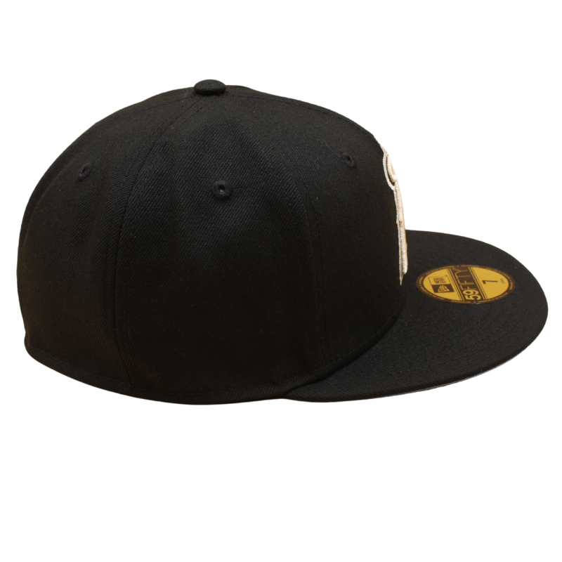 New Era - 59FIFTY Fitted - Anaheim Angels - Black/Sky Blue UV - Headz Up 