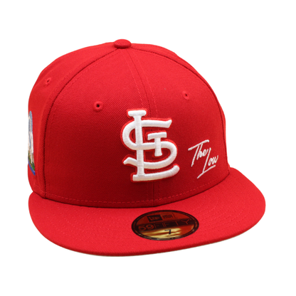 New Era - 59FIFTY Fitted Cap - St. Louis Cardinals - "The Lou" - Scarlet