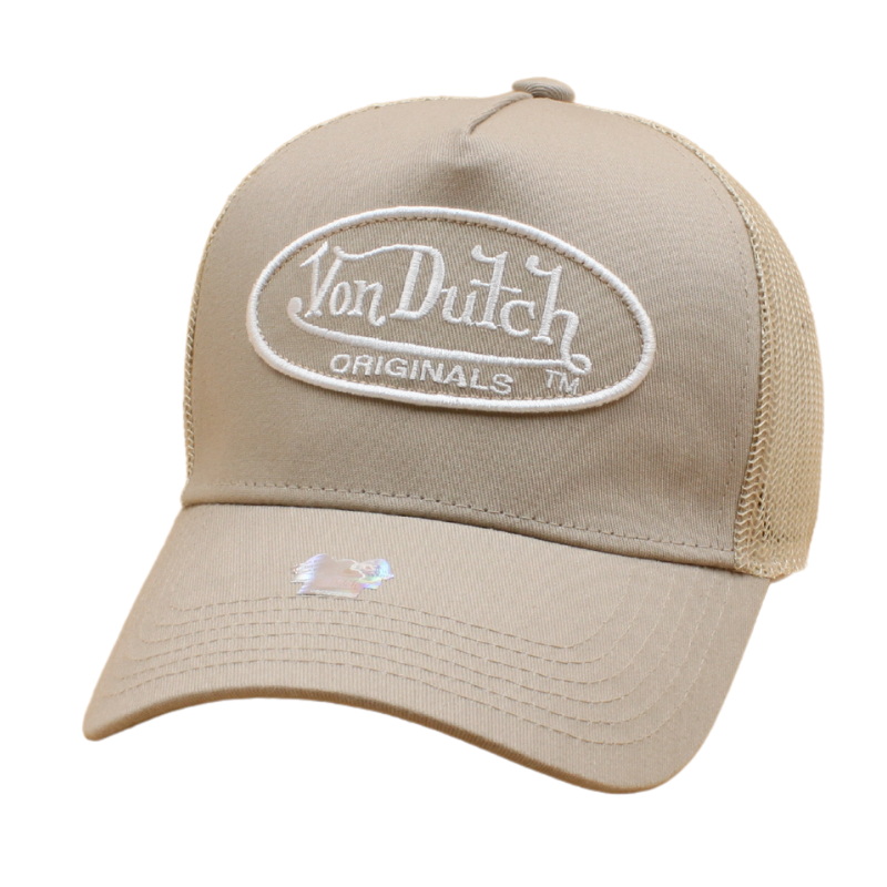 Von Dutch - Tampa Trucker Cap - Sand - Headz Up 