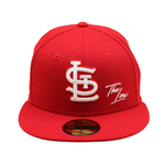 New Era - 59FIFTY Fitted Cap - St. Louis Cardinals - "The Lou" - Scarlet - Headz Up 