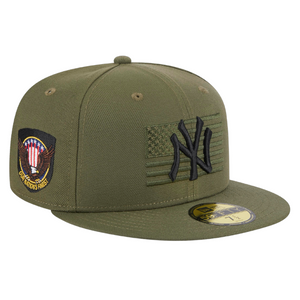59fifty Fitted Cap New York Yankees Armed Forces (2023) - Olive - Headz Up 