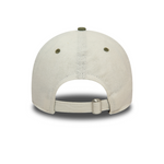 New Era - 9Twenty - Linen Script - White/Olive - Headz Up 