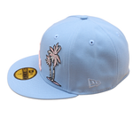 New Era - 59FIFTY Fitted - Los Angeles Dodgers - Birdseye Blue/Pink UV - Headz Up 