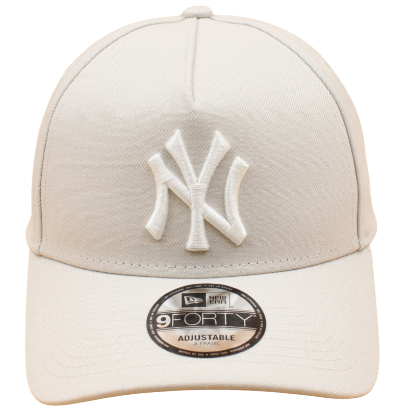 New Era - 9FORTY A-Frame Cap - New York Yankees - Stone - Headz Up 