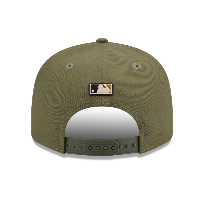 New Era - New York Mets - 9FIFTY Snapback - ARMED FORCES - Olive - Headz Up 