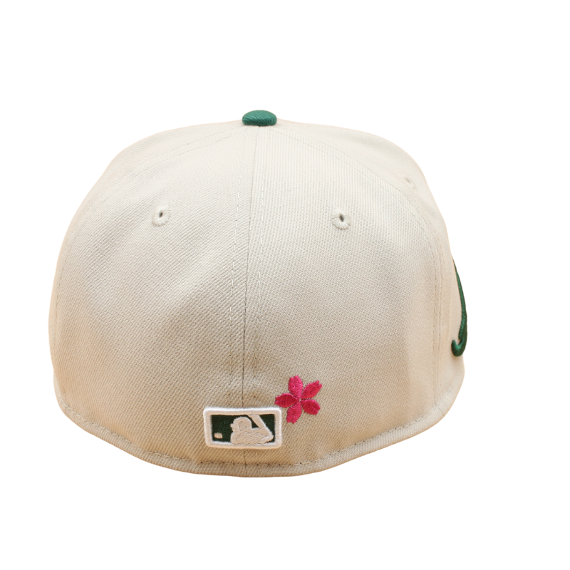 New Era - 59FIFTY - Atlanta Braves - FLOWER - Stone/Green - Headz Up 