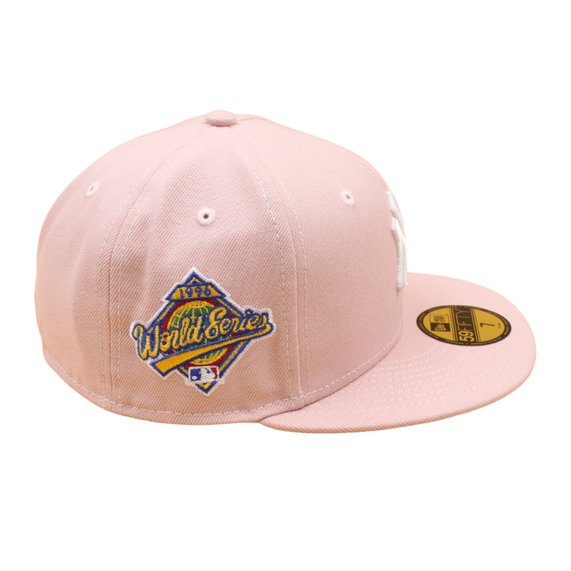New Era - 59FIFTY Fitted -  New York Yankees - WS 1996 - Pink Rouge - Headz Up 