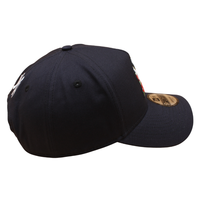 New Era - 9FORTY A-Frame Cap - New York Yankees - Navy ROSE - Headz Up 