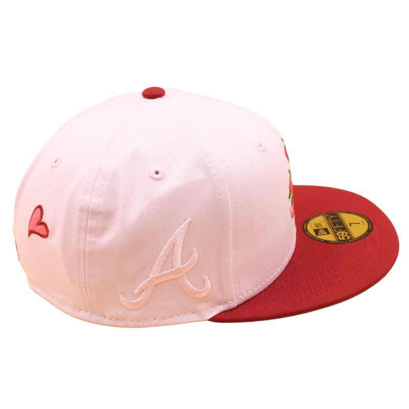 New Era - 59FIFTY - Atlanta Braves - MLB Roses - Pink/Grey UV - Headz Up 