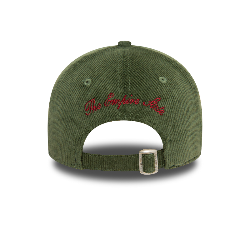 New Era - NE Cord - 9Twenty  Dad Cap - Dark Green - Headz Up 