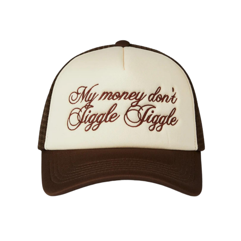 Pica Pica - JIGGLE JIGGLE - Trucker Cap - Cappuccino Brown - Headz Up 