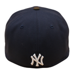 New Era - 59FIFTY Fitted Cap - New York Yankees - 50TH Year -  Navy/Walnut - Green UV - Headz Up 