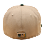 New Era - 59FIFTY Fitted -  Oakland Athletics - 1989 World Series - Khaki/Dark Green - Headz Up 