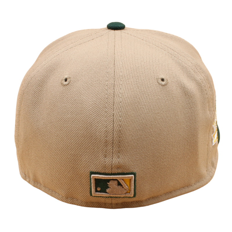 New Era - 59FIFTY Fitted -  Oakland Athletics - 1989 World Series - Khaki/Dark Green