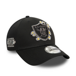 New Era - Flower Icon - 9Forty - Las Vegas Raiders - Black - Headz Up 